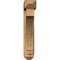 Ekena Millwork Imperial Arts and Crafts Rough Sawn Bracket w/ Offset Brace, Western Red Cedar, 6"W x 28"D x 32"H BKT0604X28X32IMP03RWR - alternate 4
